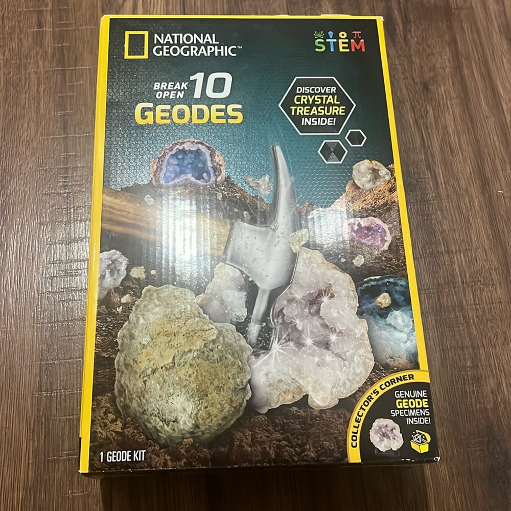 National Geographic Geodes Kit
